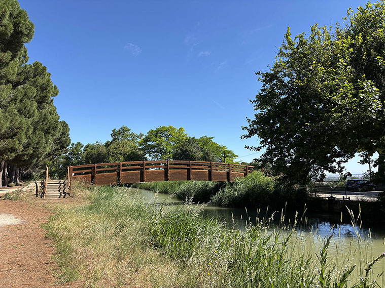 Puente de los Suspiros Canal Imperial de Aragón