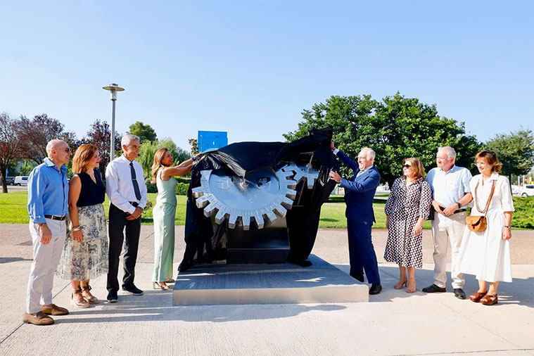 reloj solar Polytechnic en Zaragoza