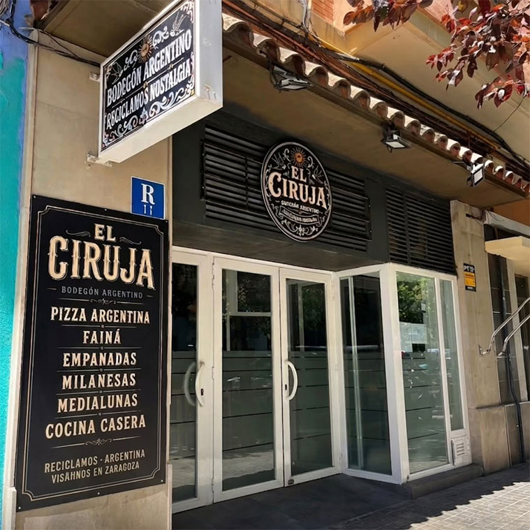 El Ciruja argentino zaragozavista exterior